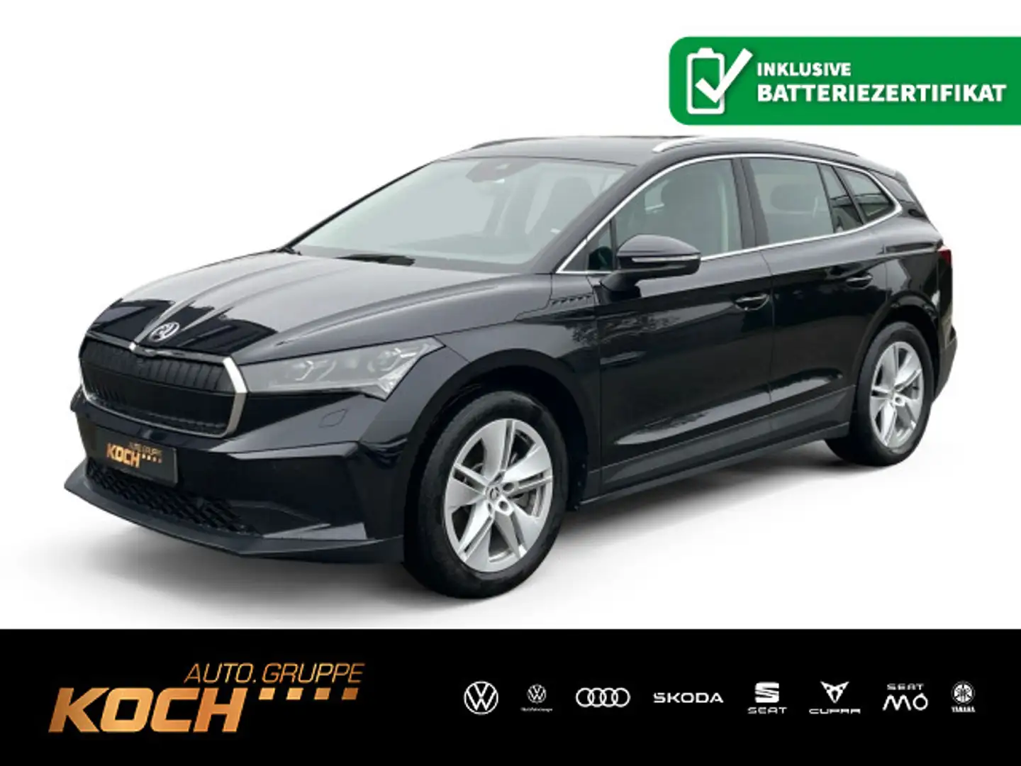 Skoda Enyaq 80*NAVI*MATRIX-LED*ACC*RFK* Schwarz - 1