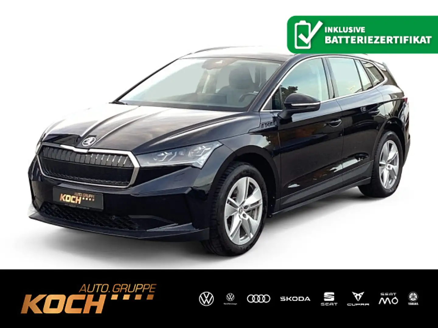 Skoda Enyaq 80*NAVI*MATRIX-LED*ACC*RFK* Zwart - 1