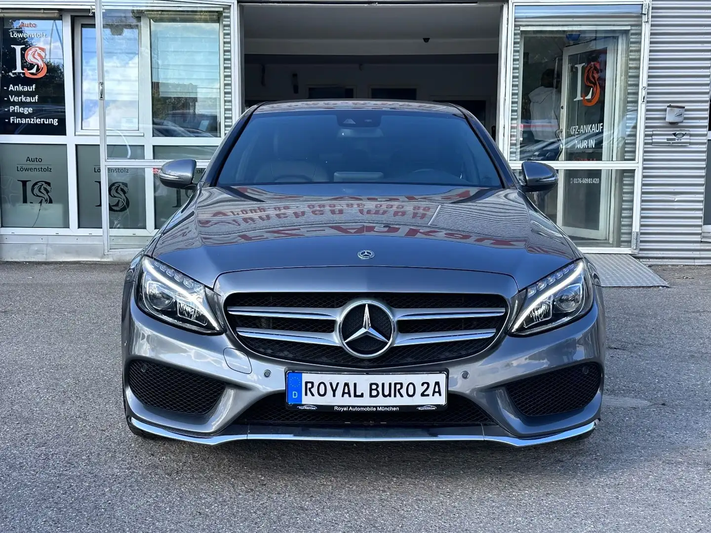 Mercedes-Benz C 350 e AMG-Line Edition-C/BURMESTER/NAVI/LIFT Grau - 2