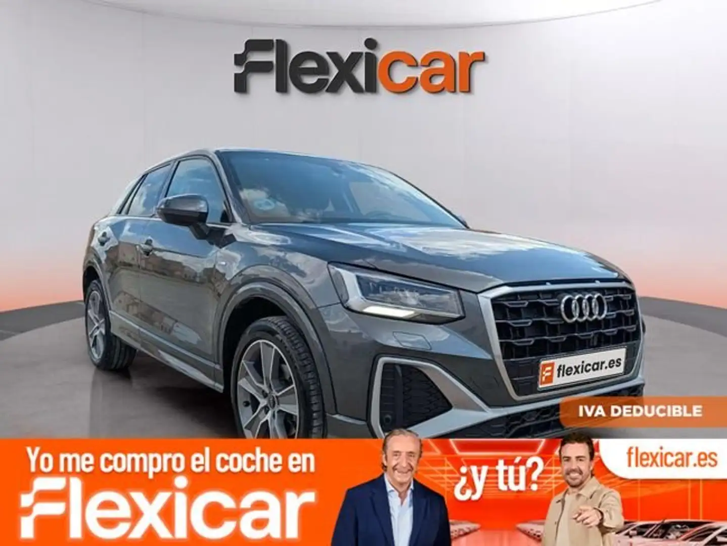 Audi Q2 30 TDI S line 85kW Gris - 1