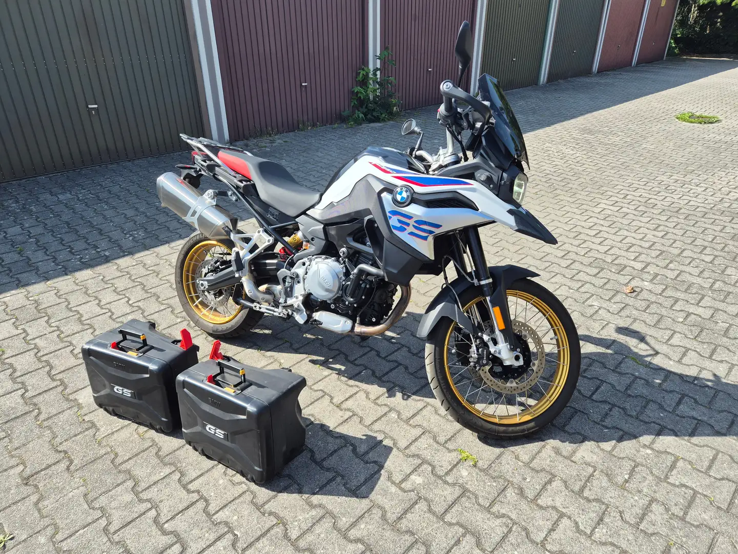 BMW F 850 GS Blanc - 1