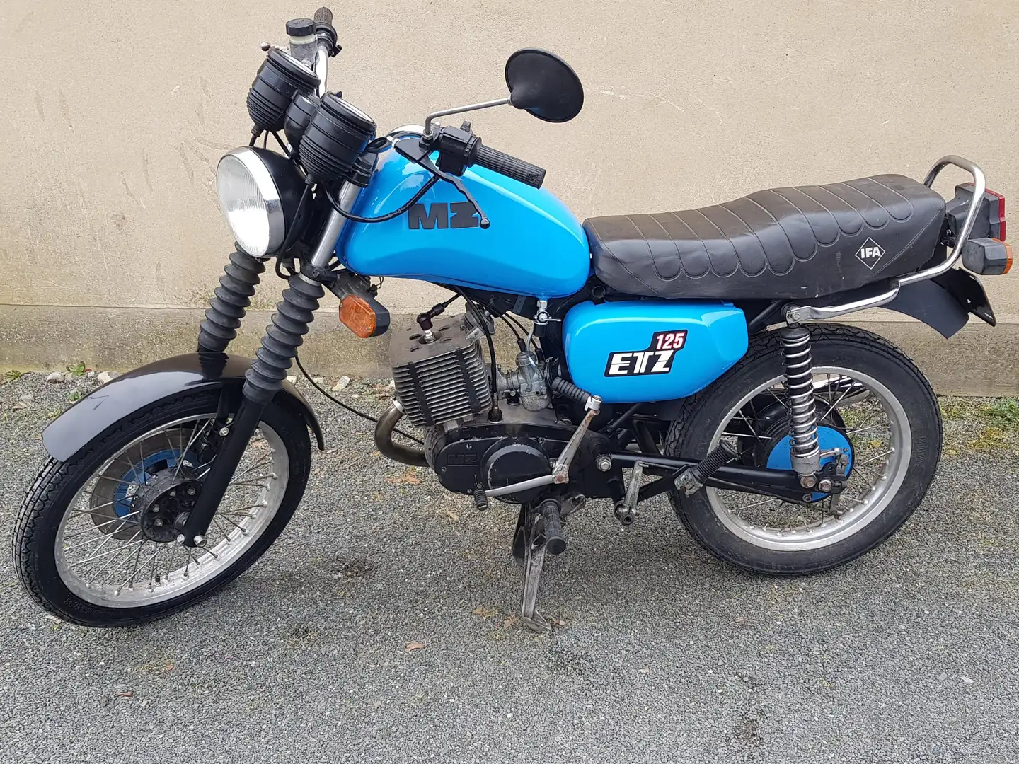 MZ ETZ 125 Blau - 2