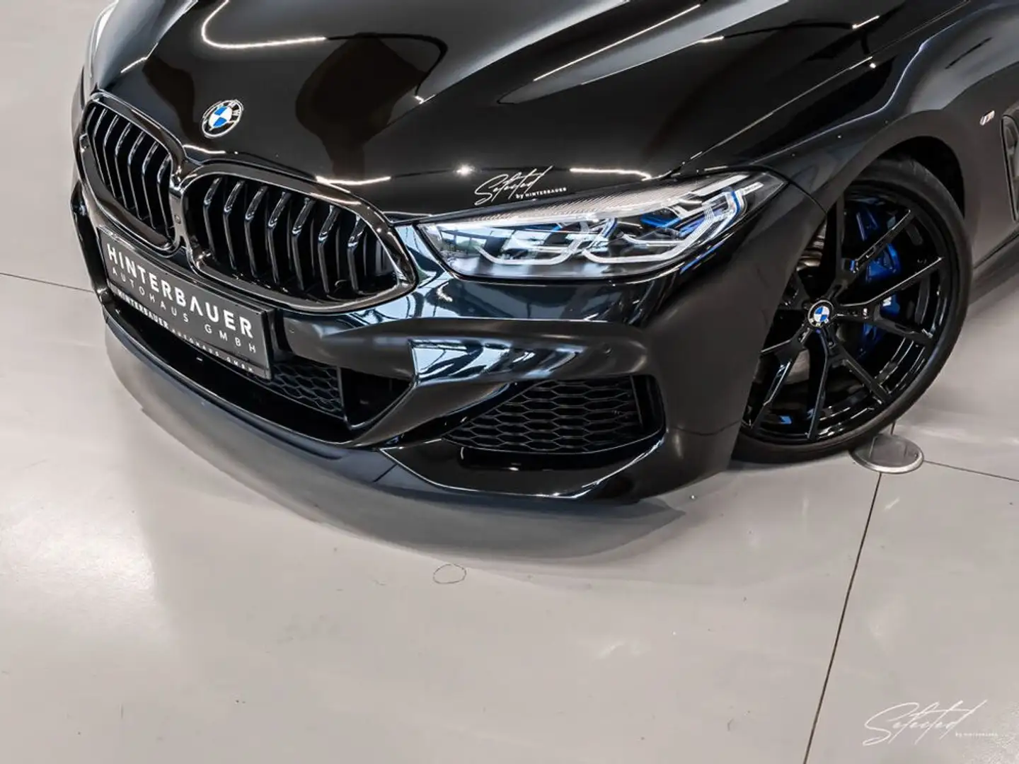BMW 850 M850i xDrive Gran Coupe *PANO*LASER*SOFT-CLOSE*HK* Schwarz - 2
