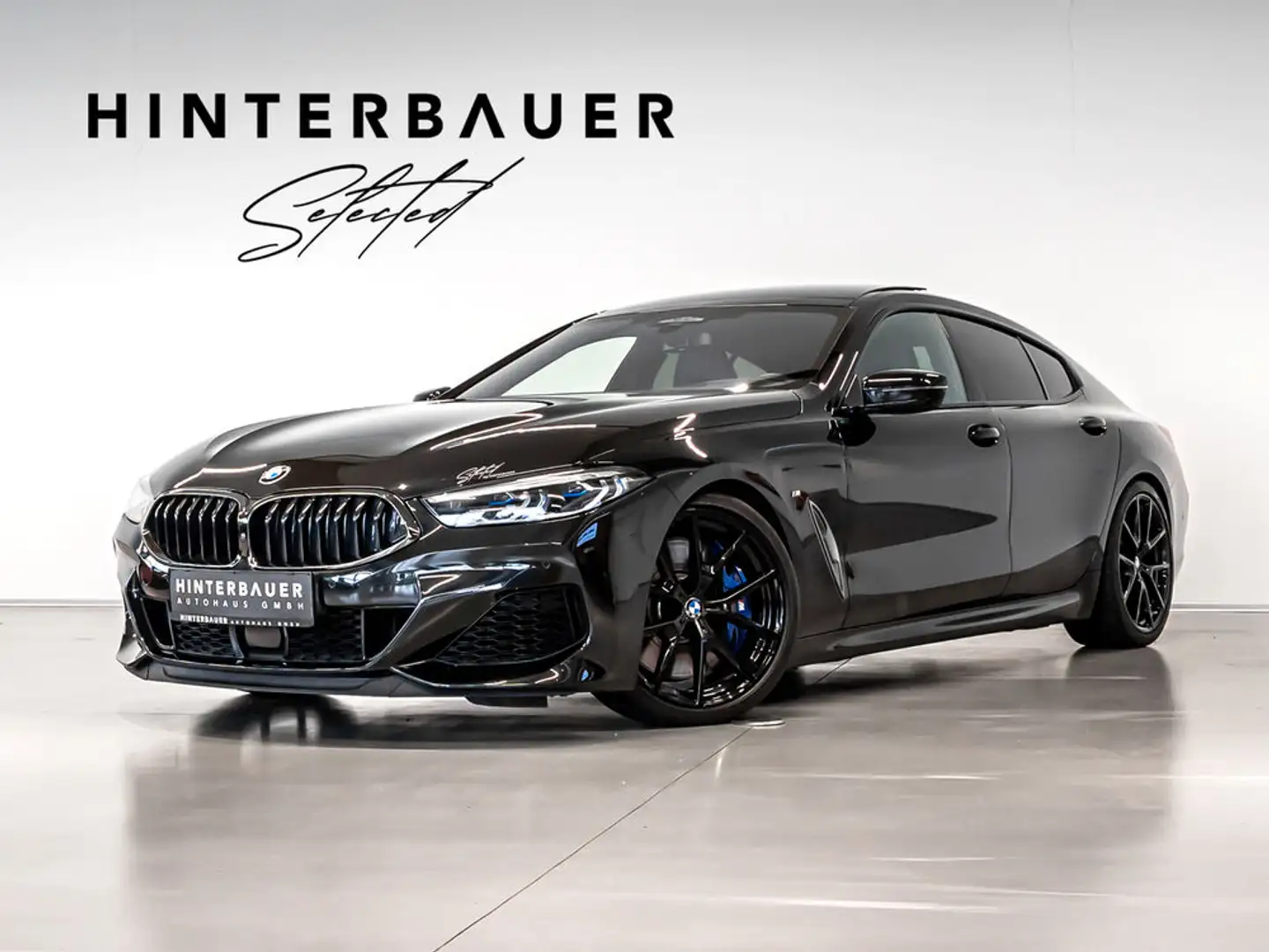 BMW 850 M850i xDrive Gran Coupe *PANO*LASER*SOFT-CLOSE*HK* Schwarz - 1