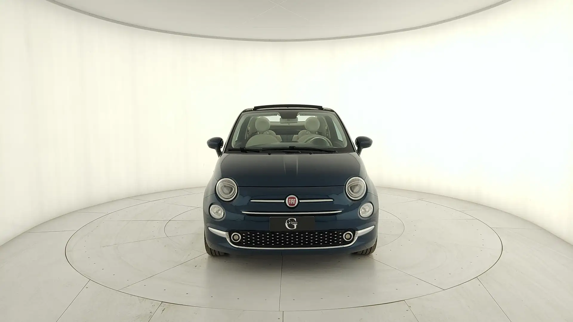Fiat 500C 1.2 Lounge 69cv my20 Zwart - 2