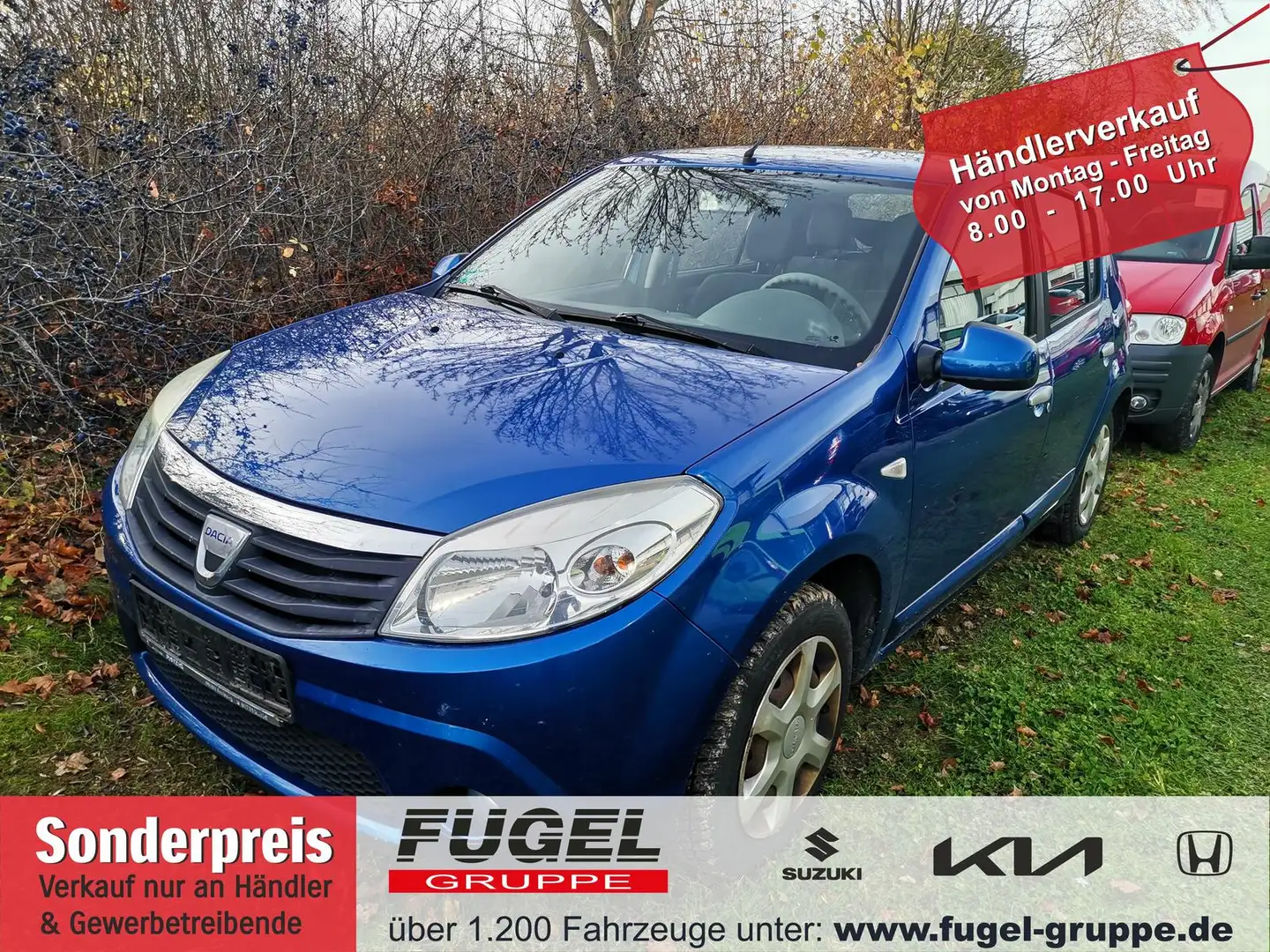 Dacia Sandero 1.5 dCi Laureate Klima Blauw - 1