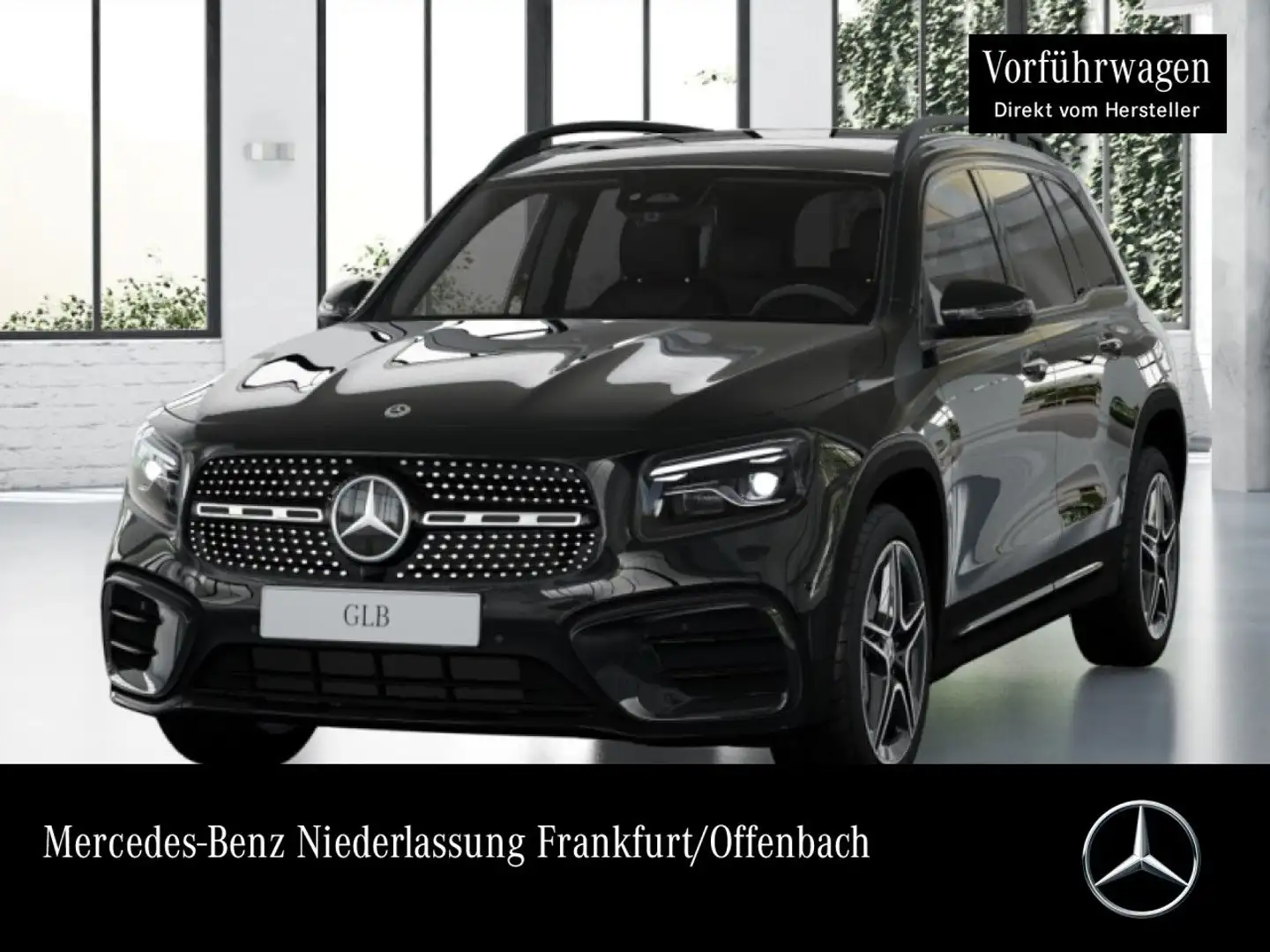 Mercedes-Benz GLB 200 AMG+NIGHT+PANO+360°+MULTIBEAM+19"+TOTW+7G Schwarz - 1