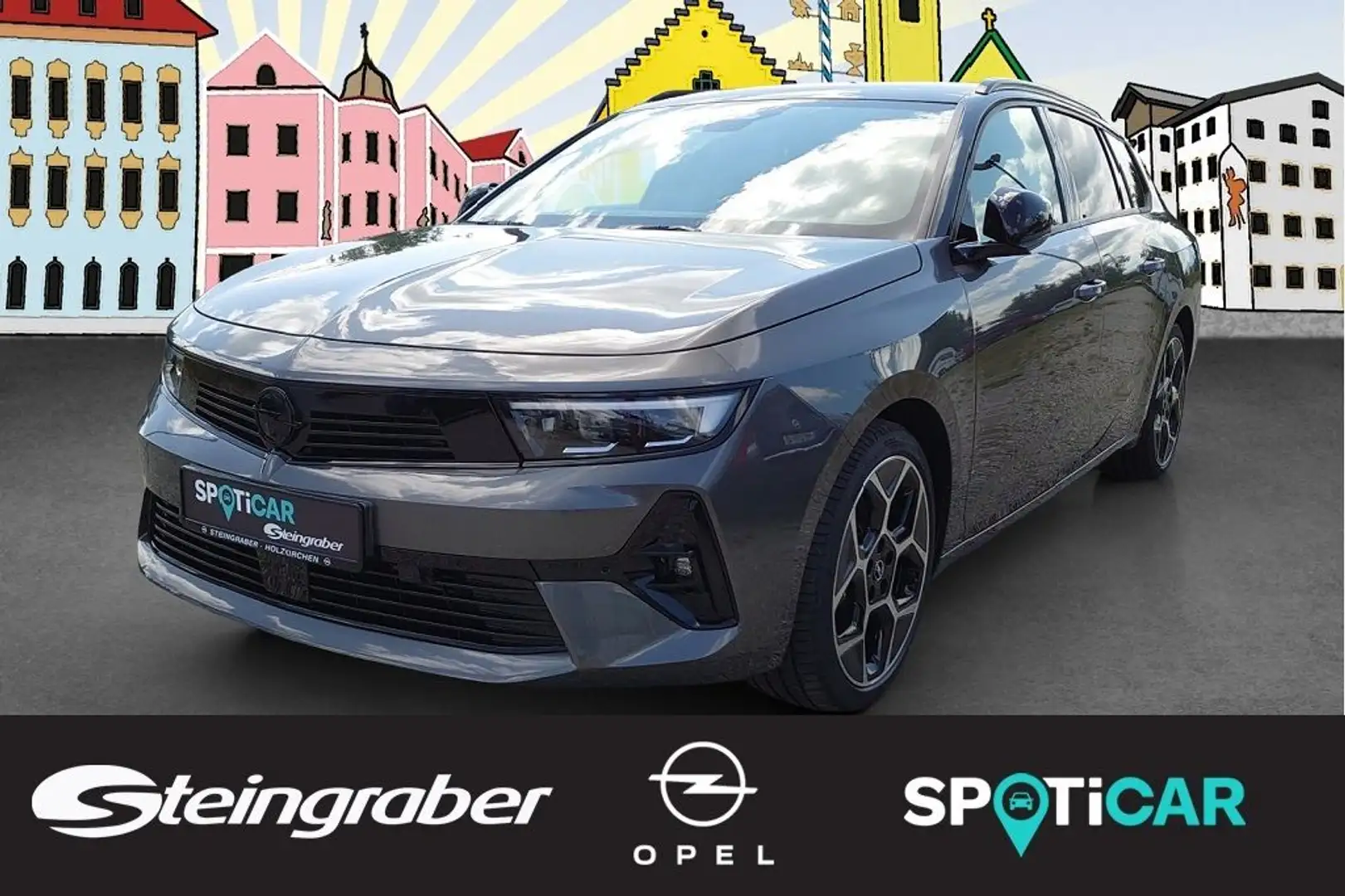Opel Astra Sports Tourer 1.2 Turbo GS (L) Grau - 1