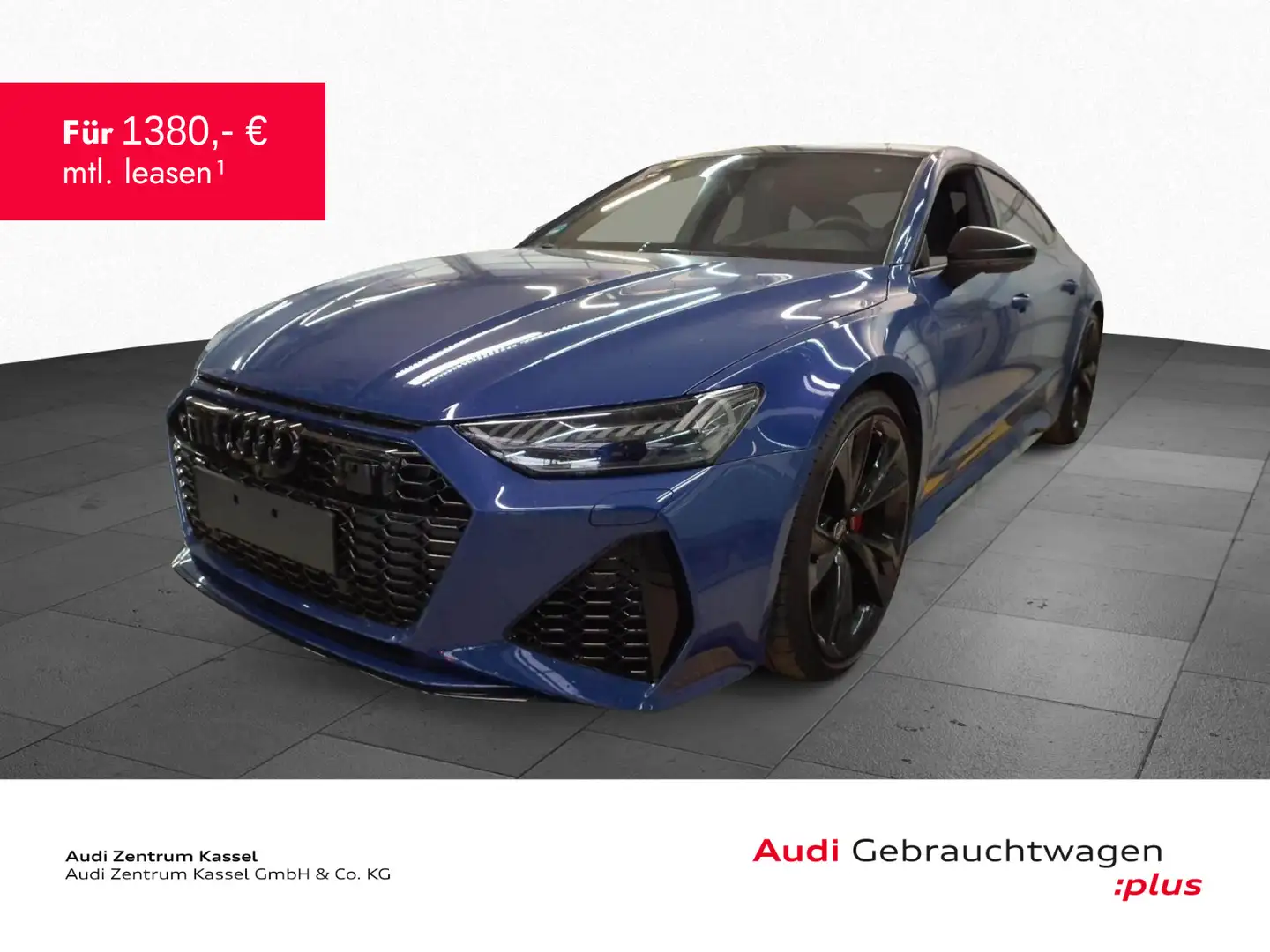 Audi RS7 RS 7 SB 4.0 TFSI qu. Matrix B&O Pano HuD 360° Blau - 1