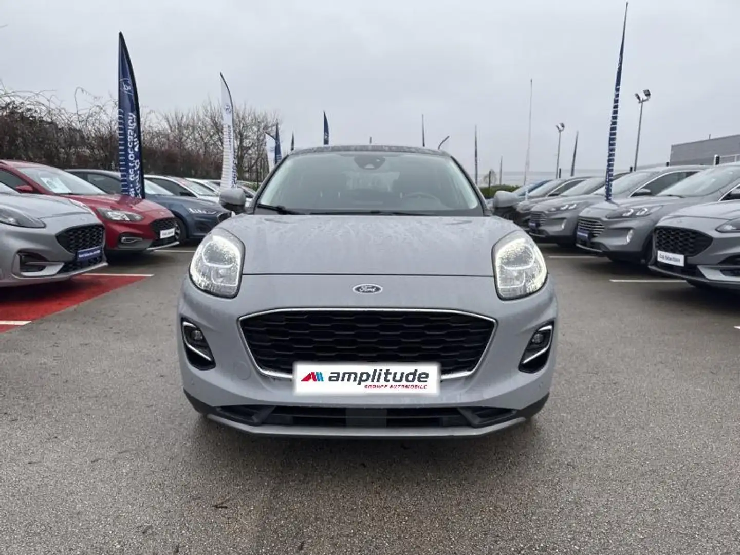 Ford Puma 1.0 EcoBoost 125ch mHEV Titanium 6cv Gris - 2