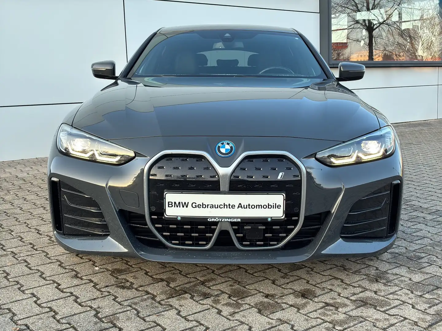 BMW i4 eDrive40 Gran Coupé M Sport AHK+GSD+SHZ+H&K Grau - 2