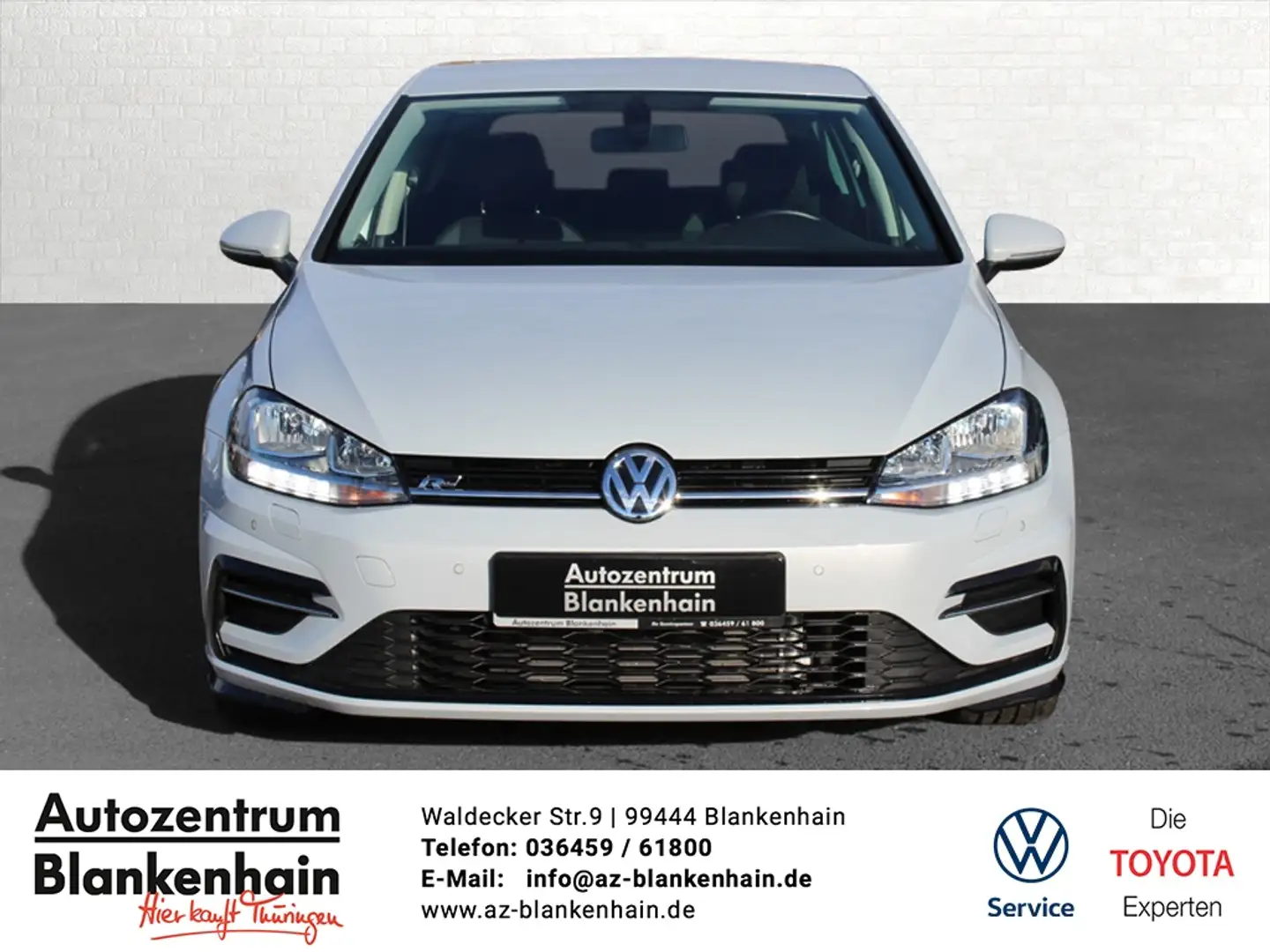 Volkswagen Golf VII 1.4 TSI R-Line Navi*PDC v+h*18"Alu Blanco - 2