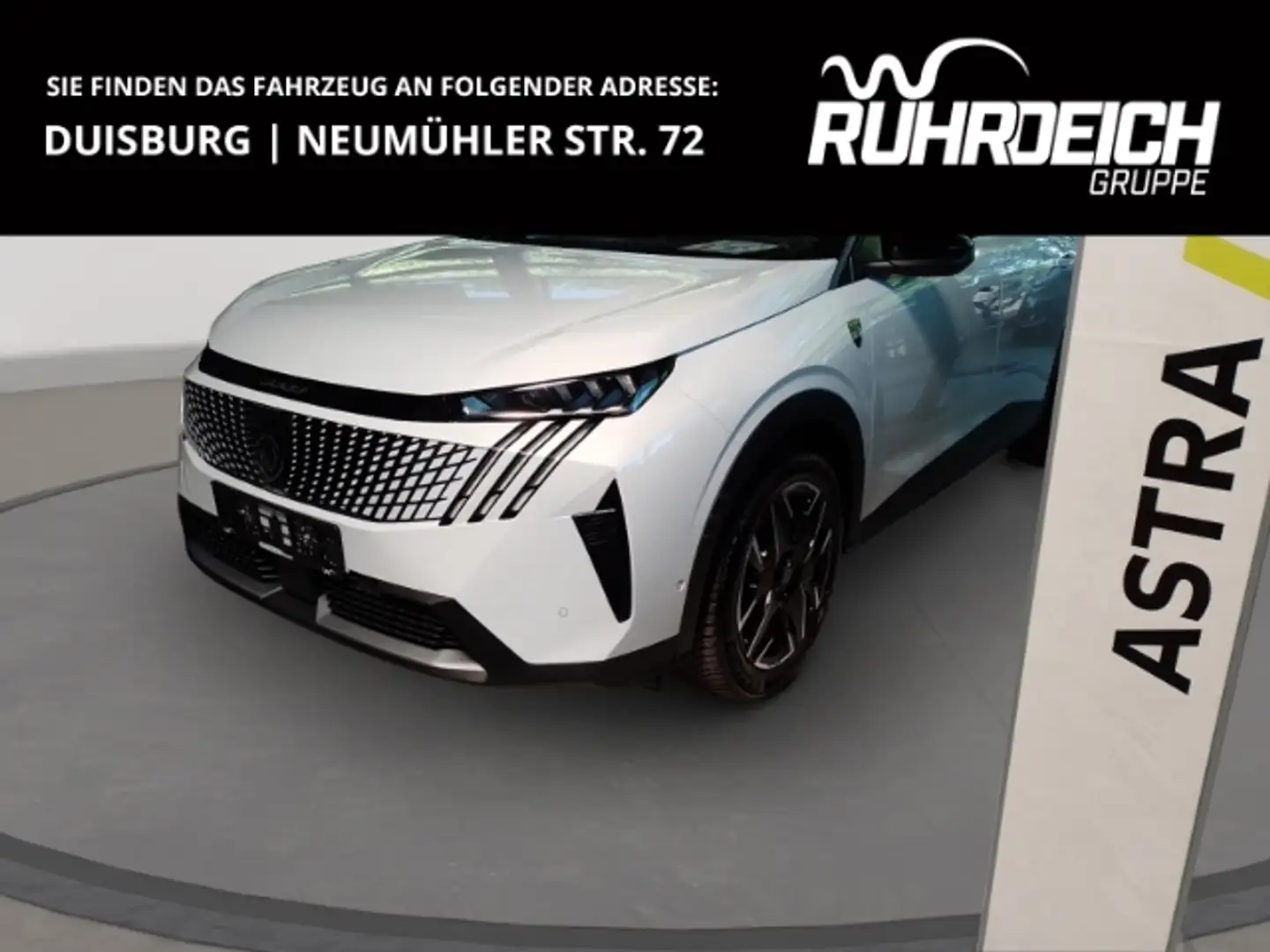 Peugeot 5008 Hybrid 136 Allure 1.2 EU6e Navi digitales Cockpit Weiß - 1