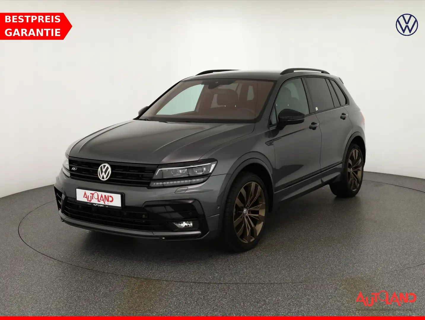Volkswagen Tiguan 2.0 TDI 4M R Line LED Navi ACC Kamera AHK Grau - 1