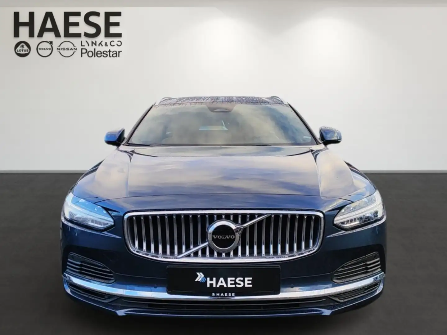 Volvo V90 T6 Inscription Recharge Plug-In Hybrid AWD Nappale Blau - 2