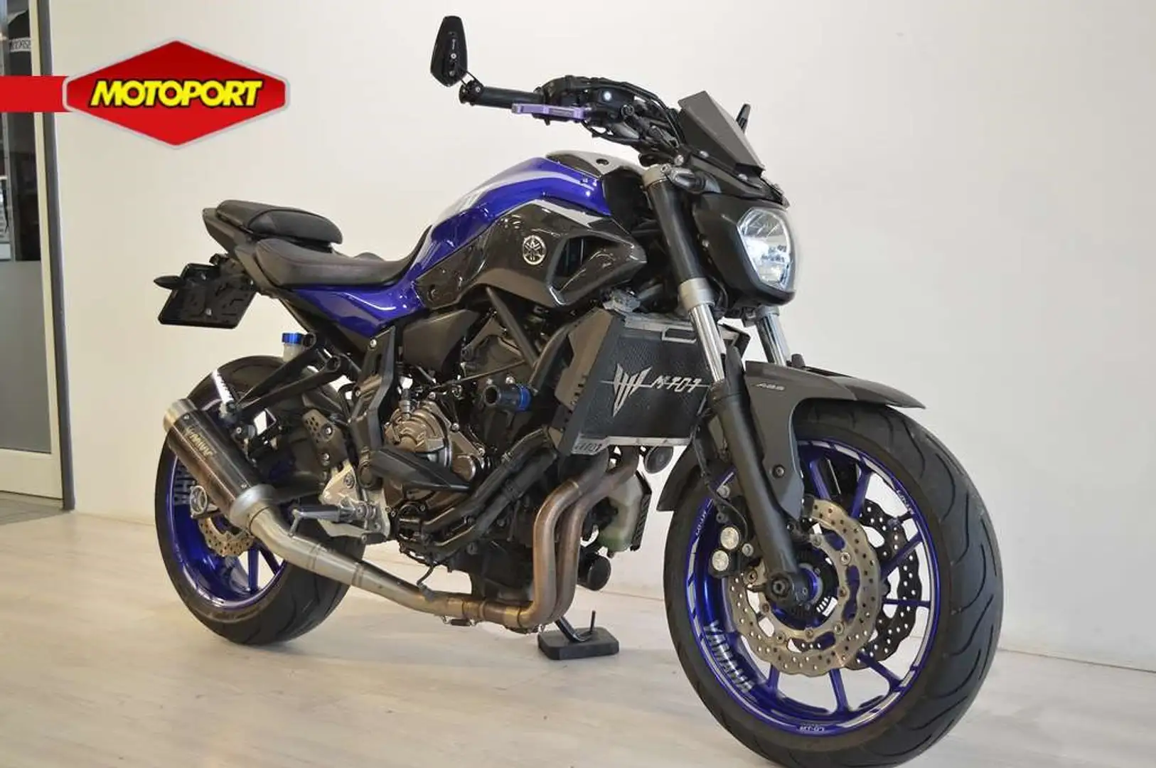 Yamaha MT-07 ABS 35KW Blauw - 2