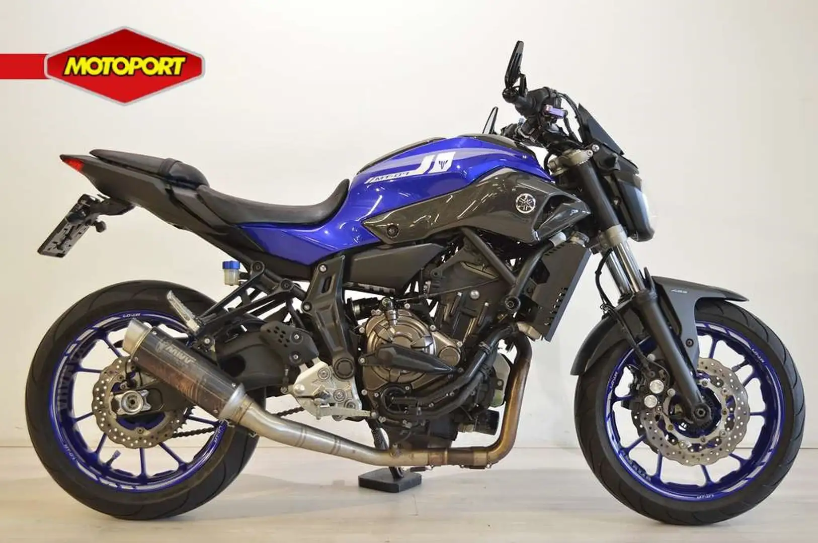 Yamaha MT-07 ABS 35KW Blauw - 1