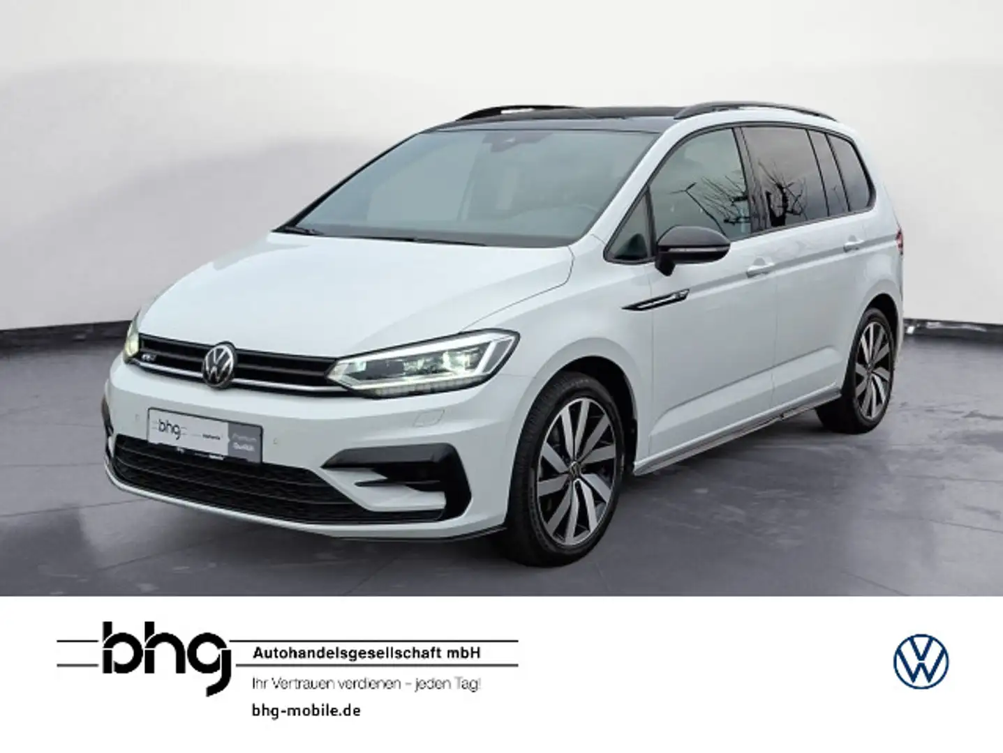 Volkswagen Touran 1.5 TSI DSG Highline R line BlackStyle 7S Weiß - 1