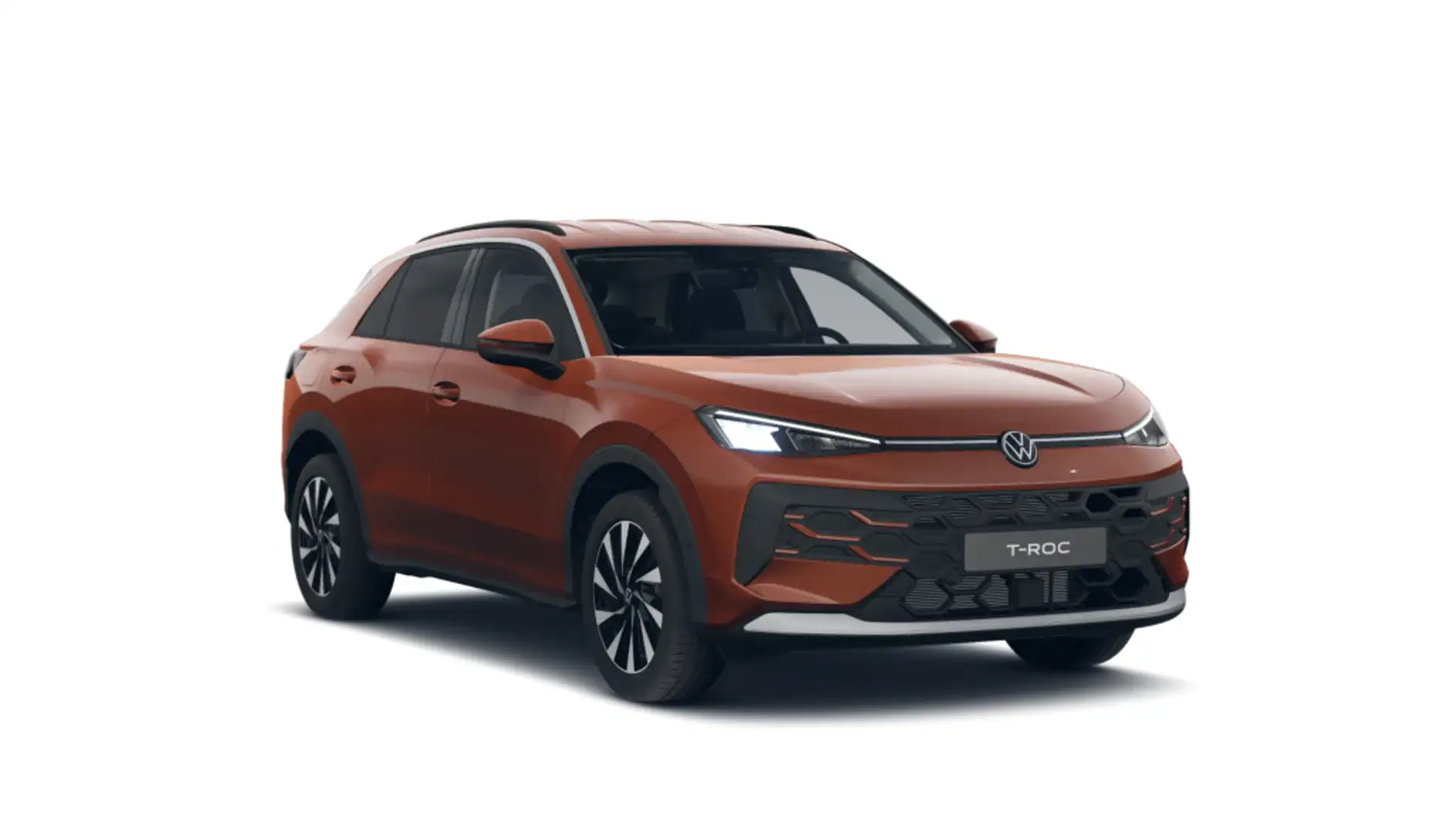 Volkswagen T-Roc 1.5 eTSI Más DSG7 110kW Rojo - 2