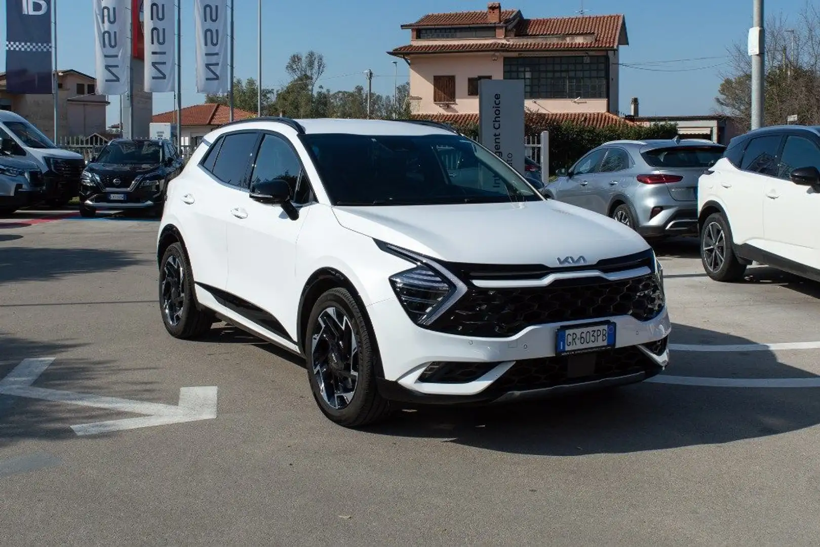 Kia Sportage 1.6 CRDi MHEV DCT GT-line Blanco - 1