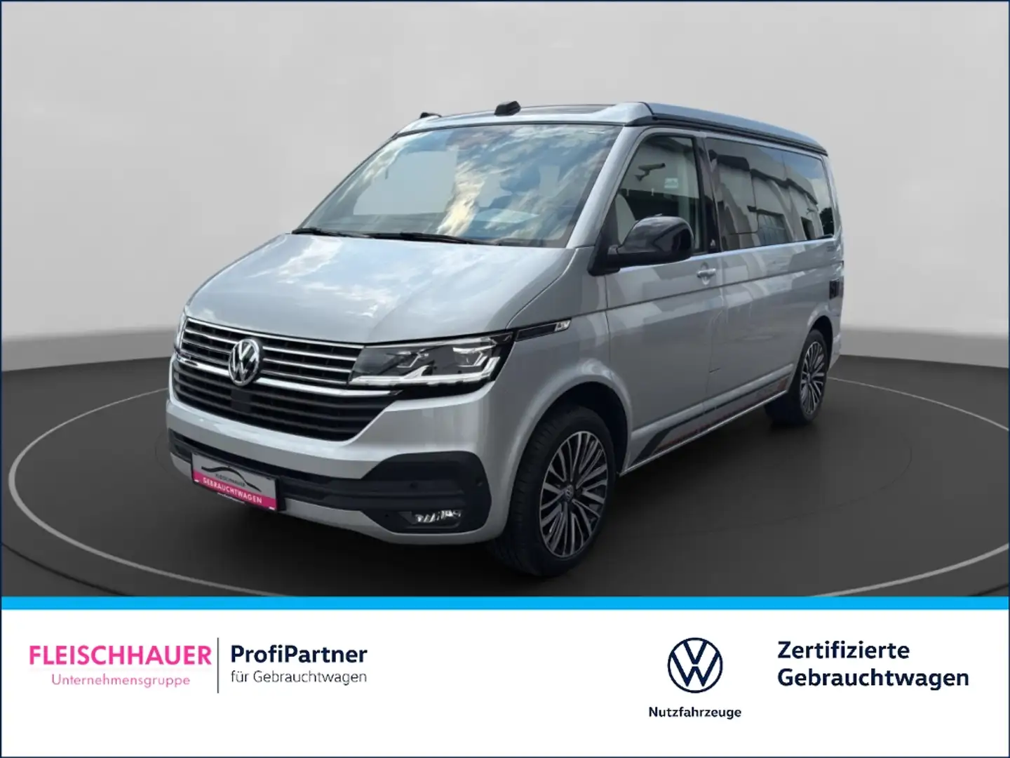 Volkswagen T6.1 California Ocean Edition 4Motion 2.0 TDI DSG+SHZ Stříbrná - 1