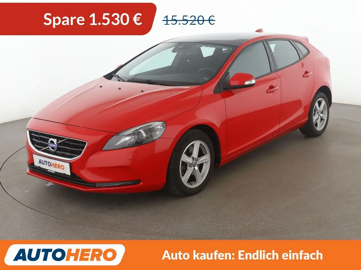 Volvo V40 2.0 T5 You! *BI-XENON*TEMPO*PDC* Rouge - 1