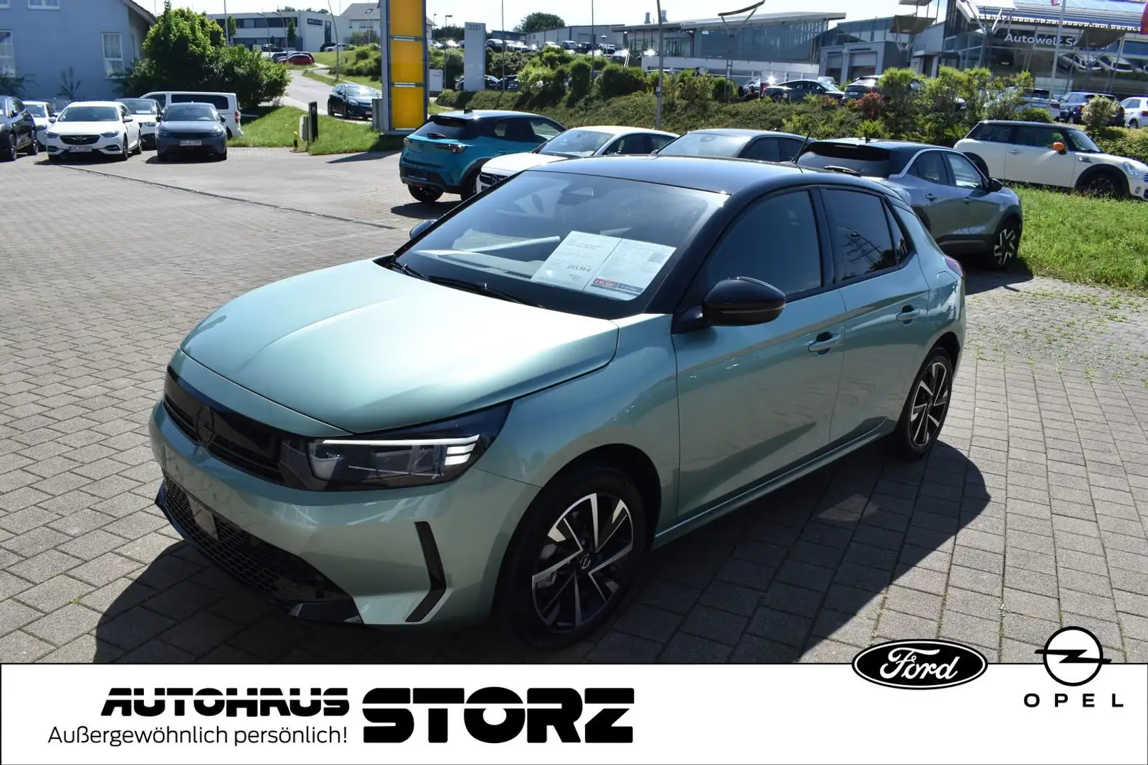Opel Corsa F YES AUTOMATIK|SITZHEIZUNG|AKTION Verde - 1