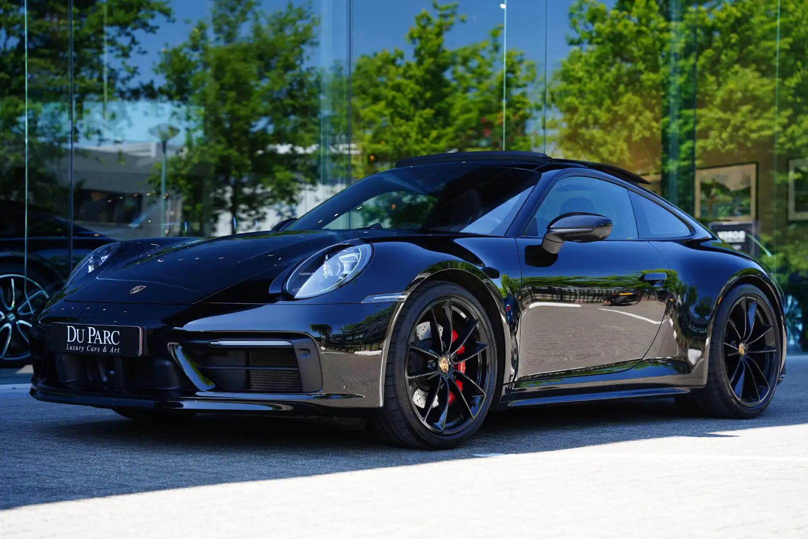 Porsche 992 992 3.0 Carrera 4 S Sportuitlaat Techart Zwart - 1