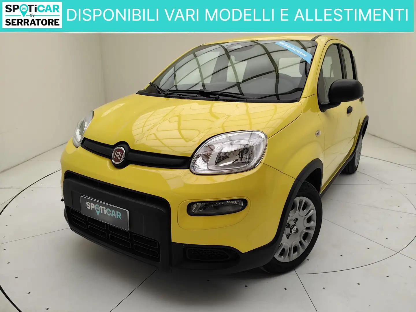Fiat Panda III 1.0 firefly hybrid s&s 70cv Jaune - 1