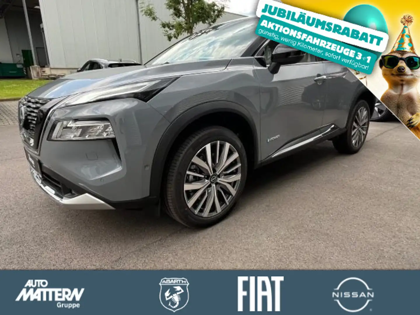 Nissan X-Trail 1.5 VC-T e-Power Tekna+ e-4ORCE,HUD,AHK Schwarz - 1