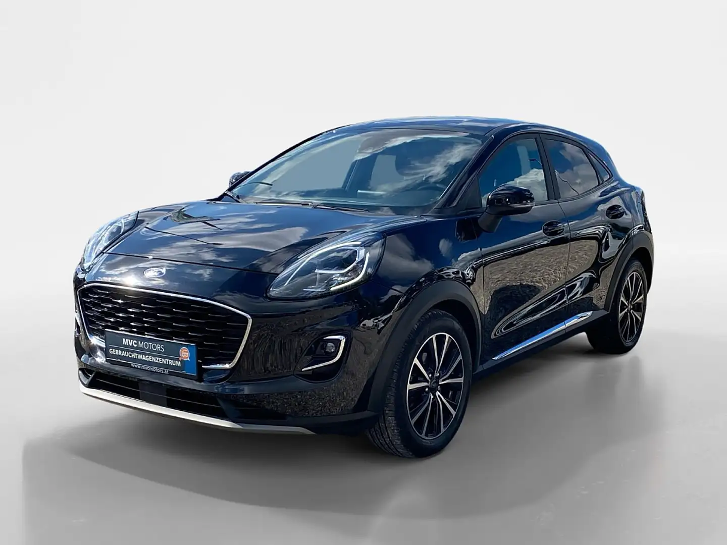 Ford Puma 1,0 EcoBoost Hybrid Titanium Design Schwarz - 1