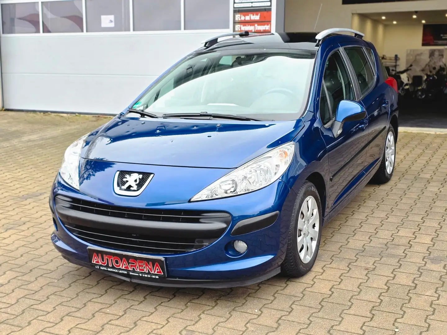 Peugeot 207 SW 1.4 Tendance|KLIMA|PANO|89 TKM|HU NEU Blau - 2
