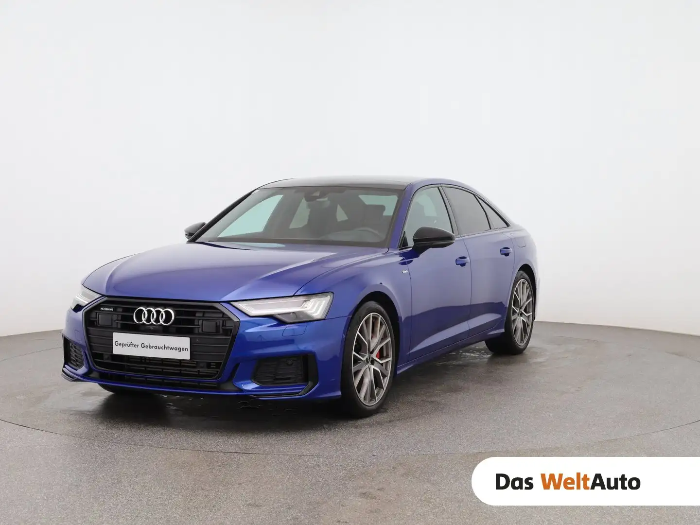 Audi A6 Limousine 55 TFSI e quattro Sport Bleu - 1