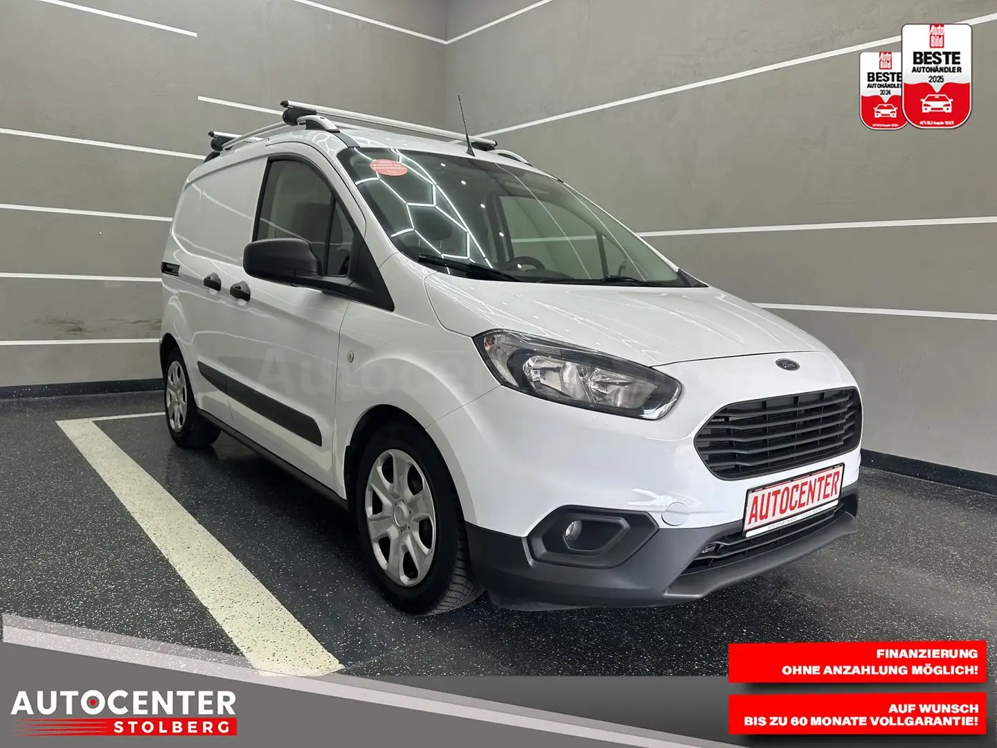 Ford Transit Courier Trend "WENIG KM-MULTI-KLIMA-CAM" Alb - 2