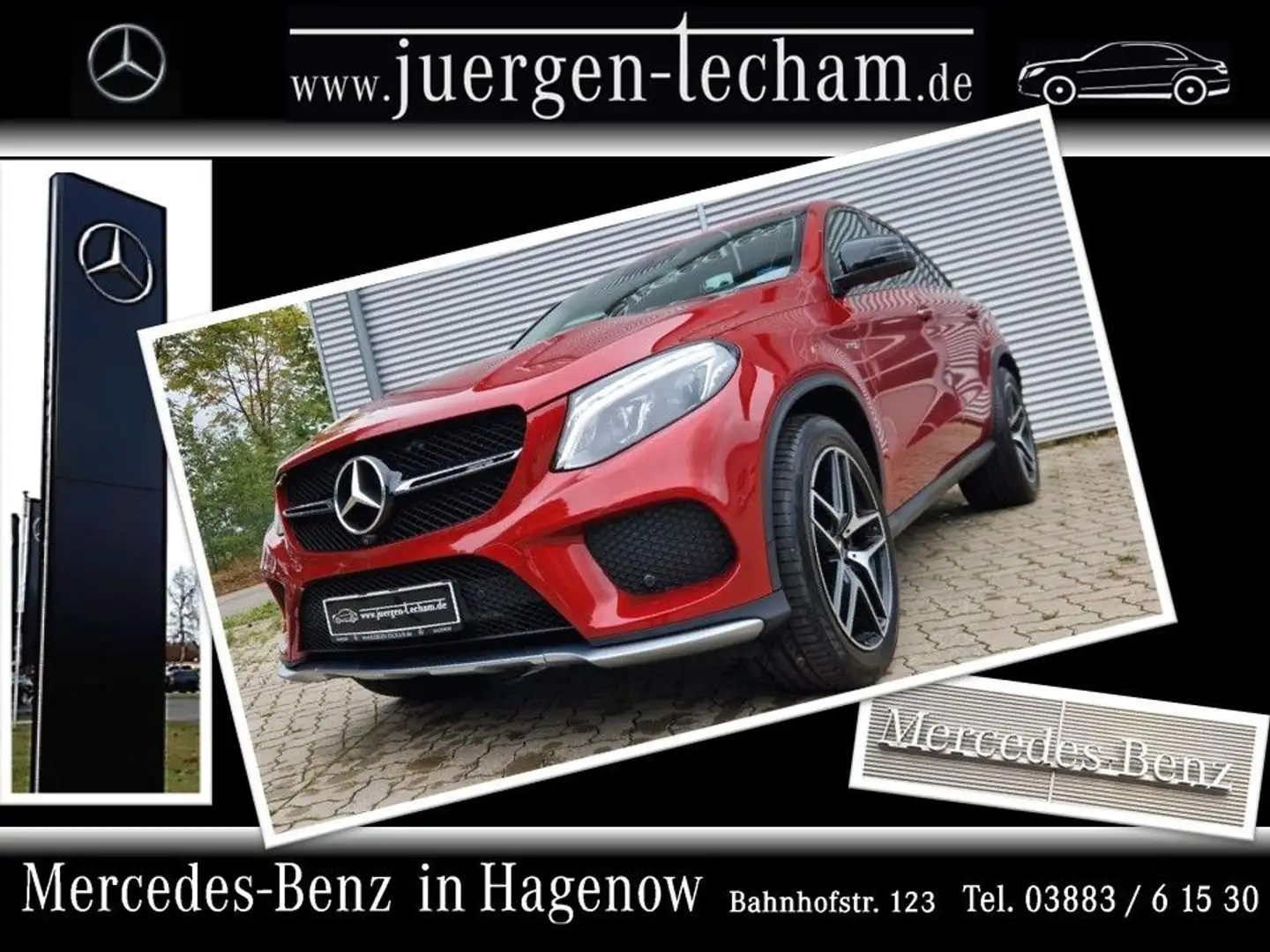 Mercedes-Benz GLE 43 AMG 4MATIC Rot - 1