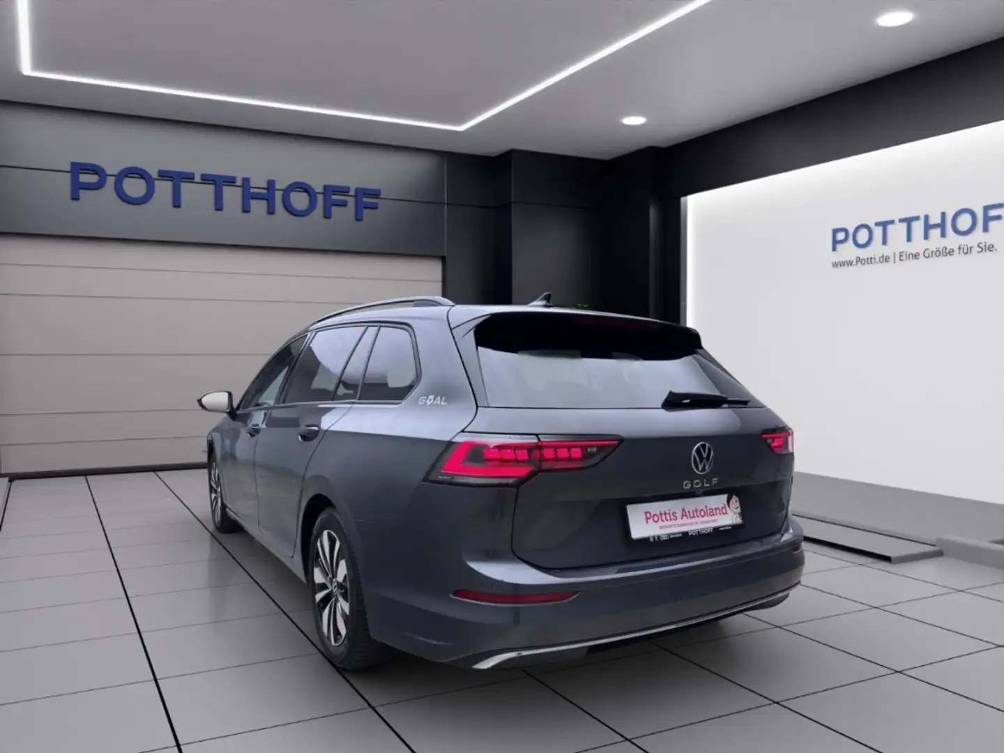 Volkswagen Golf Variant 2.0 TDI DSG GOAL NAVI AHK KAMERA PDC Grau - 2
