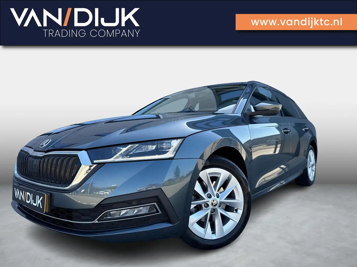 Skoda Octavia Combi 1.5 e-TSI BNS Edition Plus 150PK ✓Automaat ✓ Gris - 1
