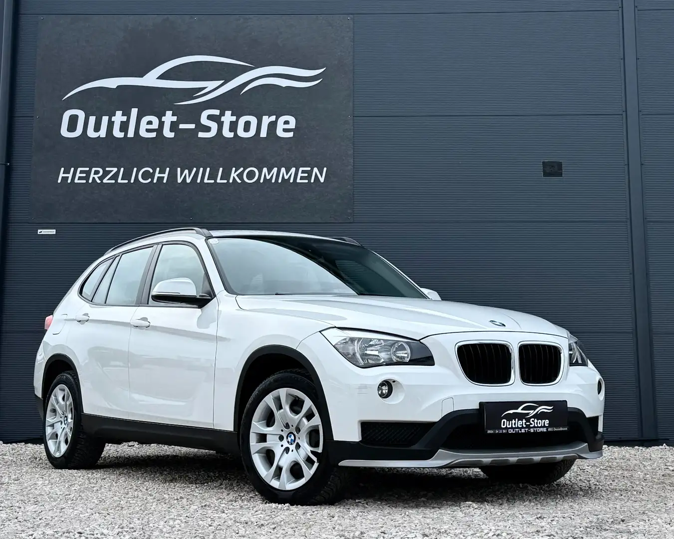 BMW X1 16d sDrive*2.Besitz*SHZ*Bestpreis* Weiß - 1