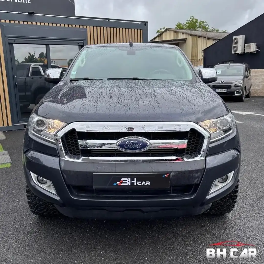 Ford Ranger SUPER CABINE 2.2 TDCI 160 XLT SPORT 4X4 BVA Gris - 2