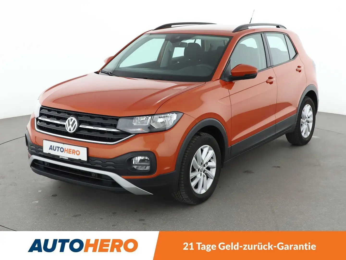 Volkswagen T-Cross 1.0 TSI Life Aut.*NAVI*CAM*PDC*KLIMA* Orange - 1