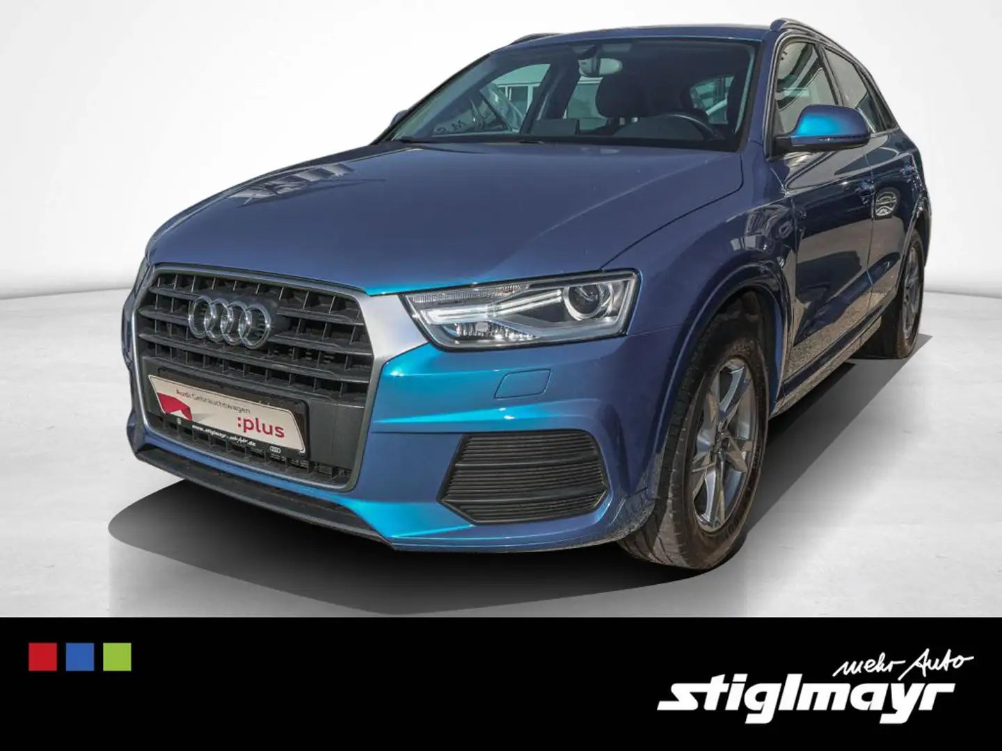 Audi Q3 sport 1.4 TFSI S-tronic KLIMA+TEMPOMAT+XENON Bleu - 1