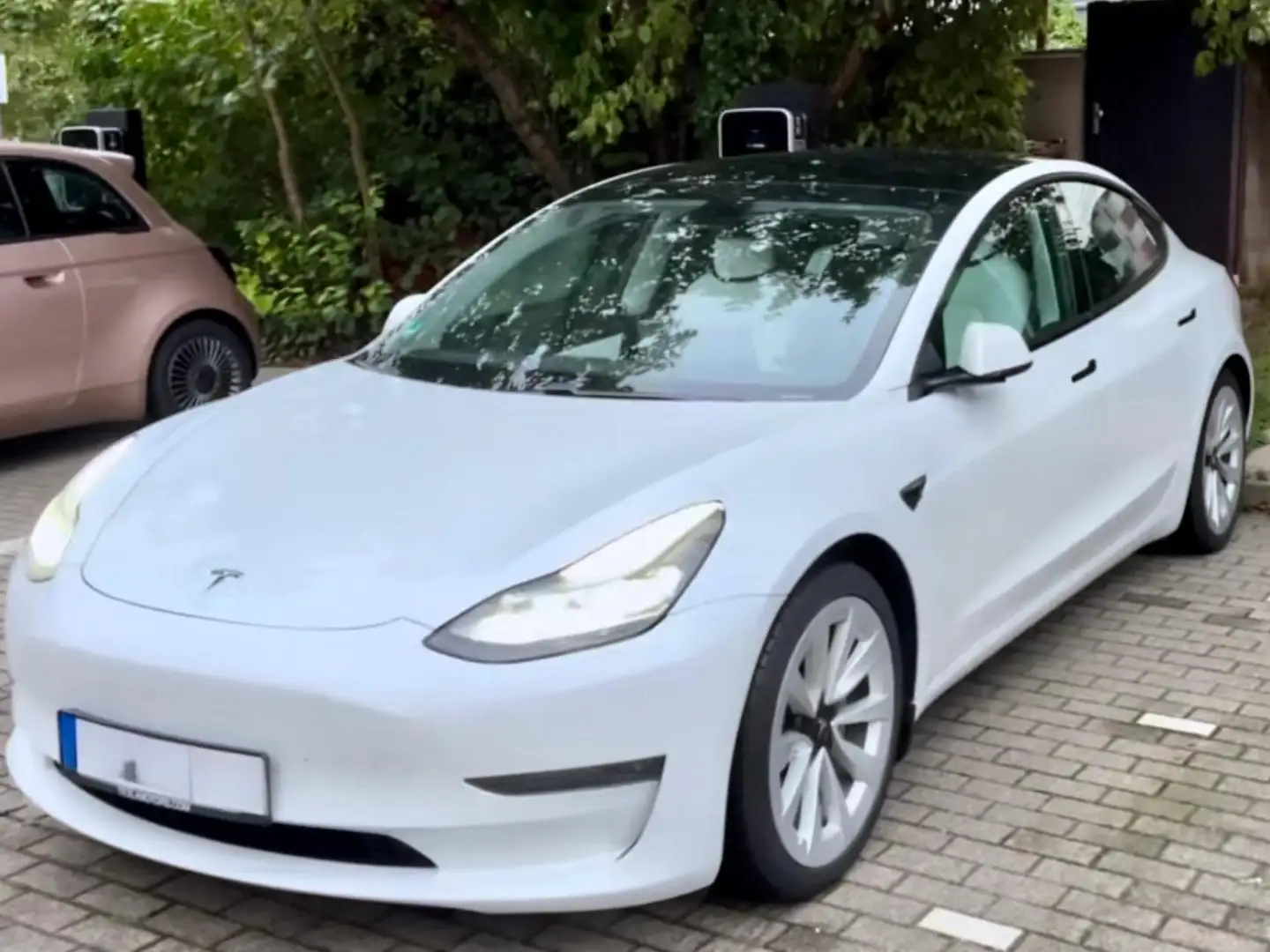 Tesla Model 3 Model 3 Langstreckenbatt. Allradantrieb Dual Motor Weiß - 2