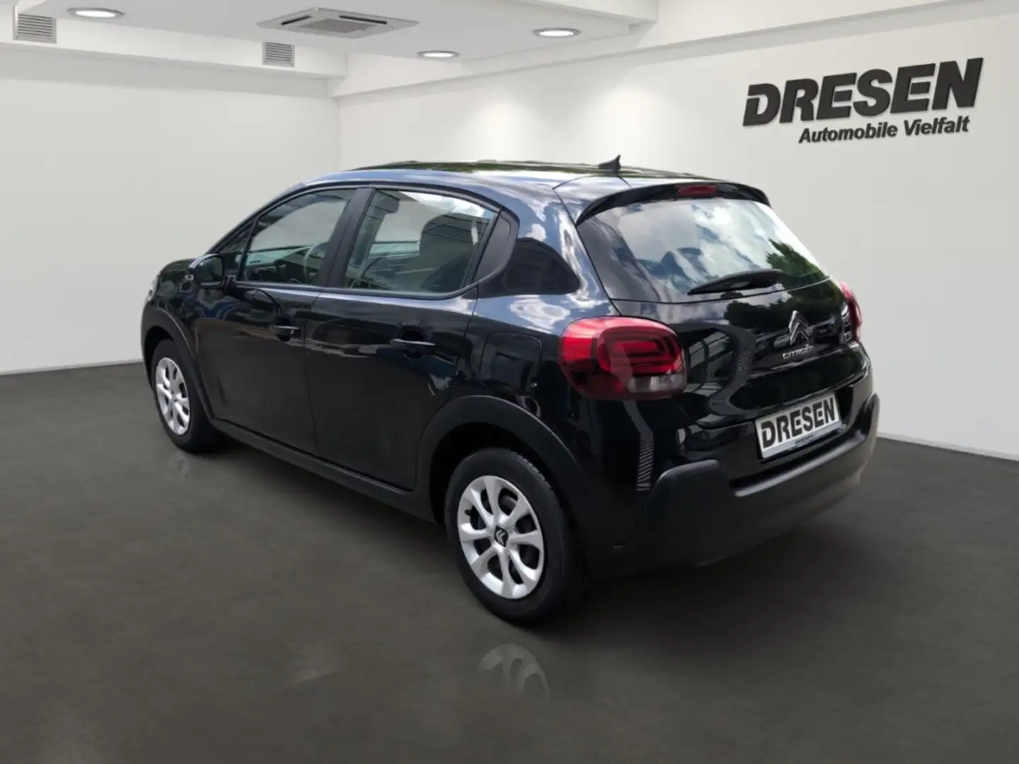Citroen C3 1.2 PureTech   60kW (82PS) Klima, PDC, EFH, Tempom Negro - 2