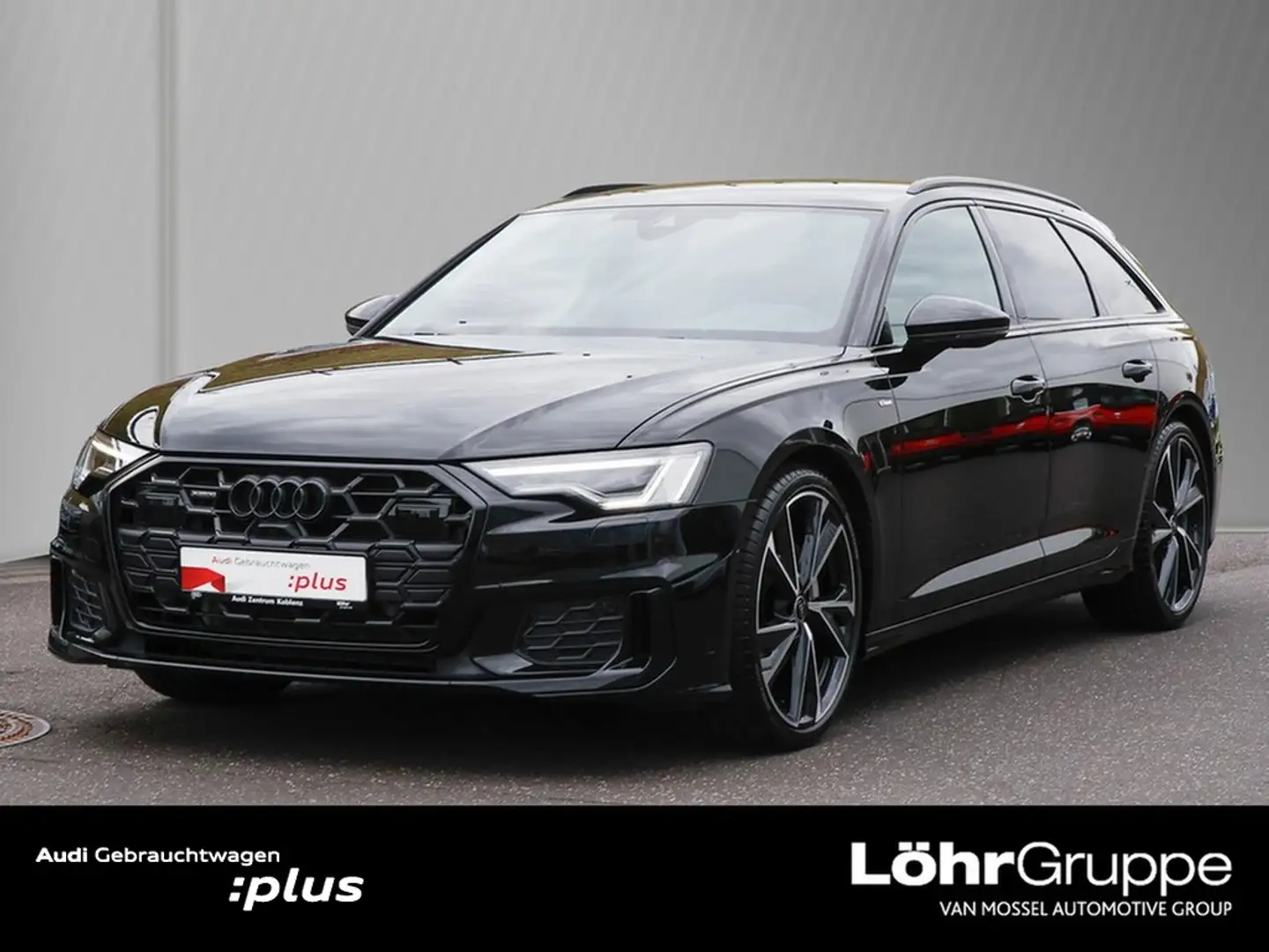 Audi A6 Avant 50 TDI S line Matrix AHK Leder ACC Schwarz - 1