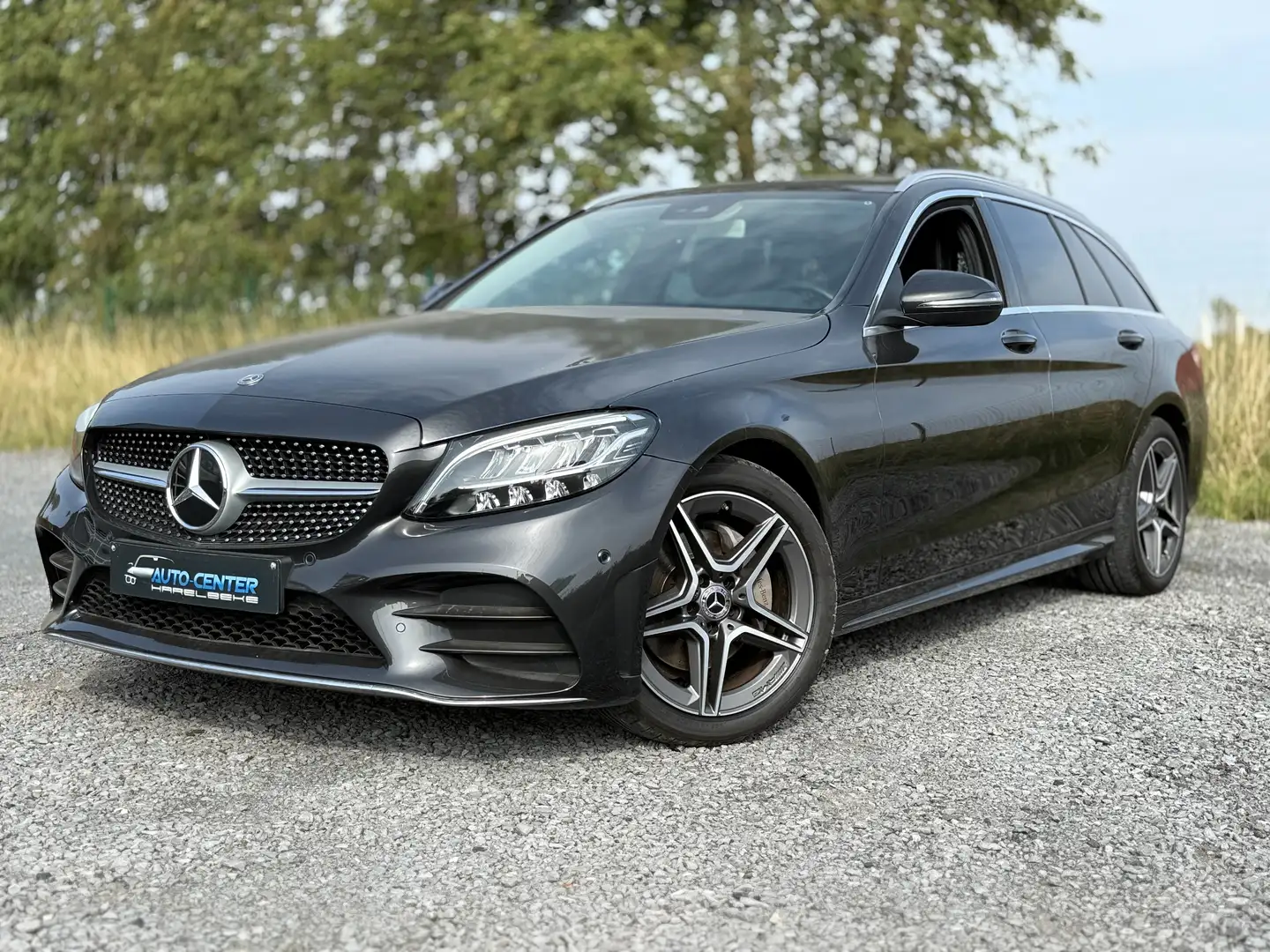 Mercedes-Benz C 180 C 180  AMG Line Panoramisch open dak Burmester - 2