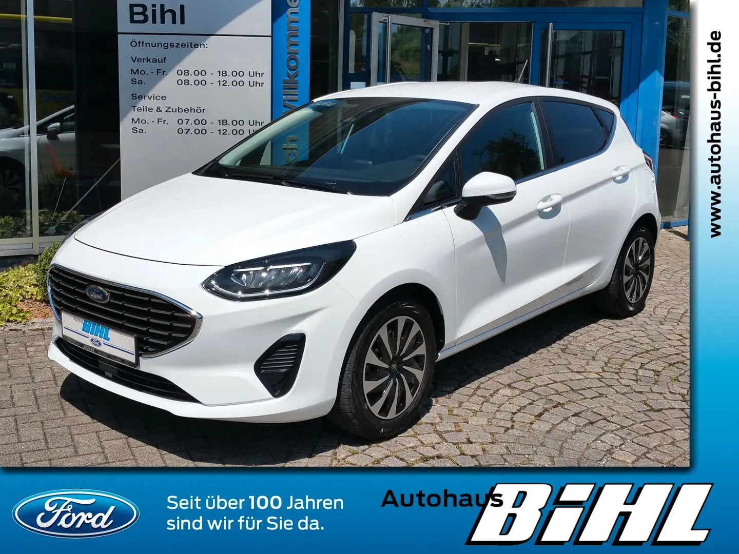 Ford Fiesta Titanium X Navi Kamera AHK abn. 1.Hand Weiß - 1