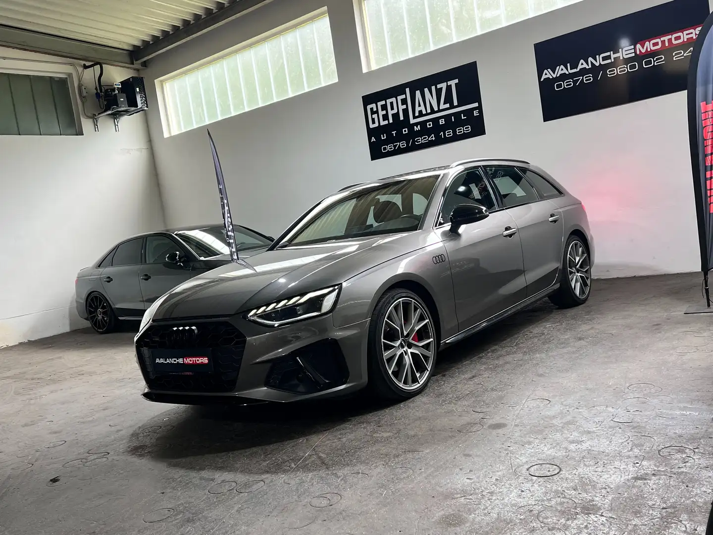 Audi A4 40TDI Sport Quat Edition One Carbon AHK B&O AMB+ Gris - 2