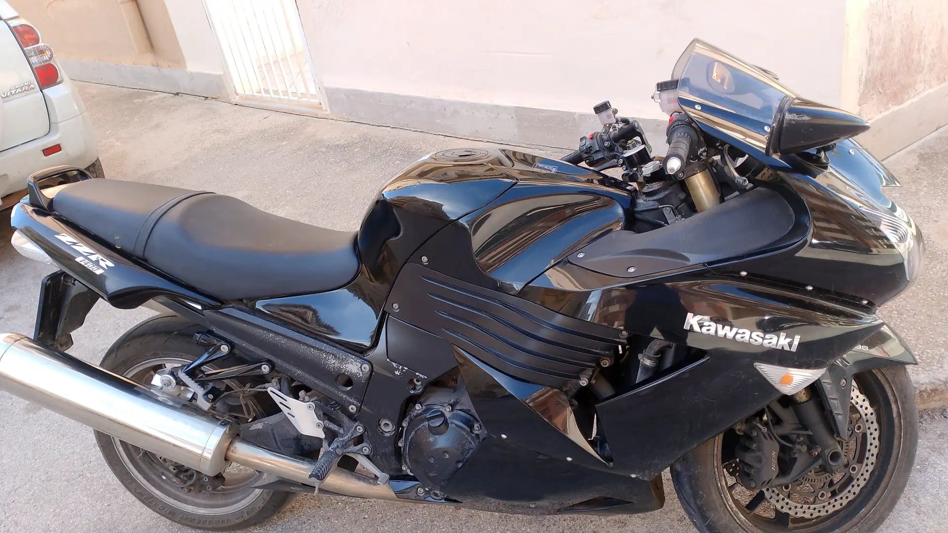 Kawasaki ZZR 1400 Zwart - 2