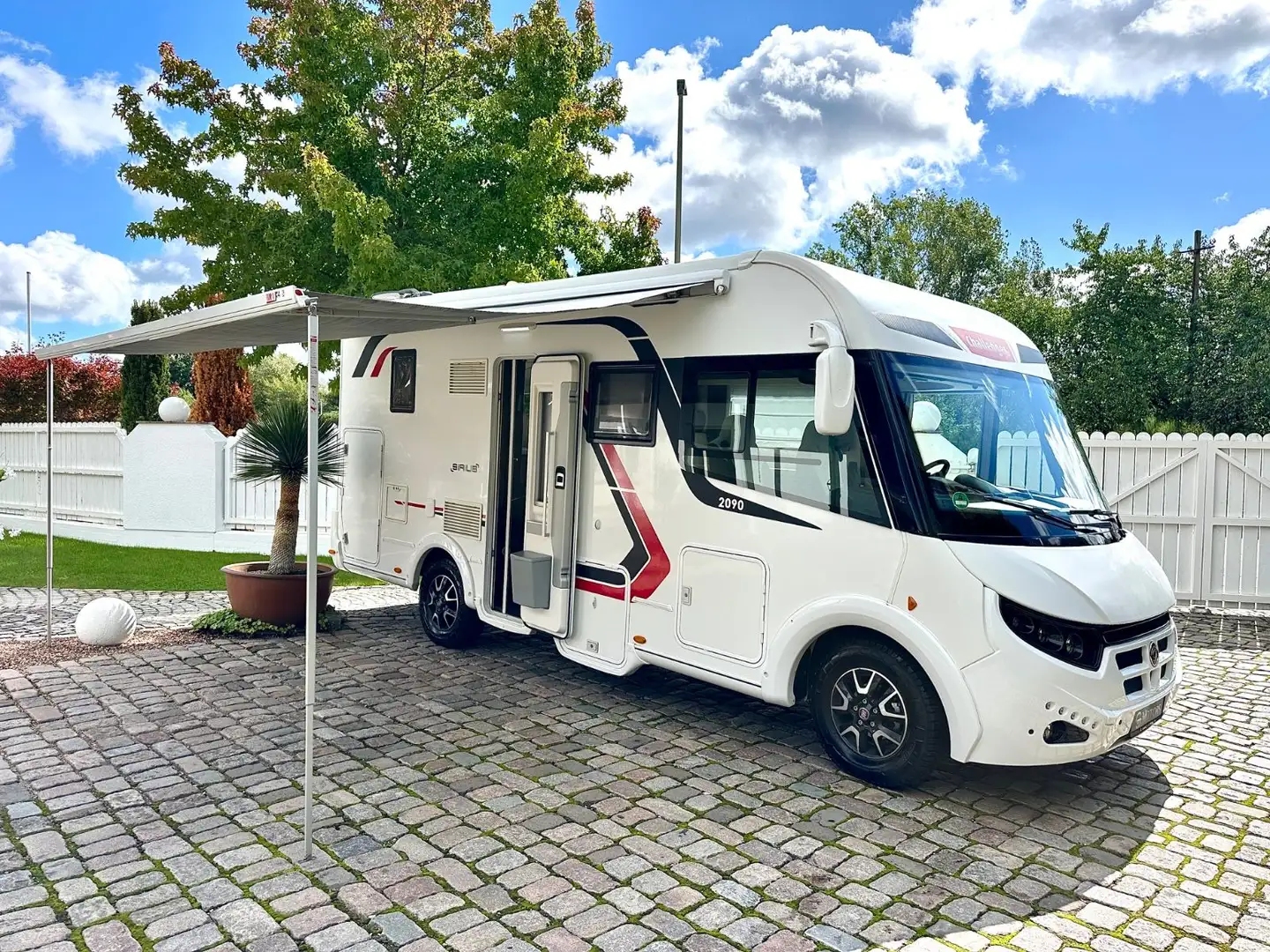 Challenger SIRIUS 2090/6,69m/TV/Klima/Solar/Kam/Markise/ Weiß - 1