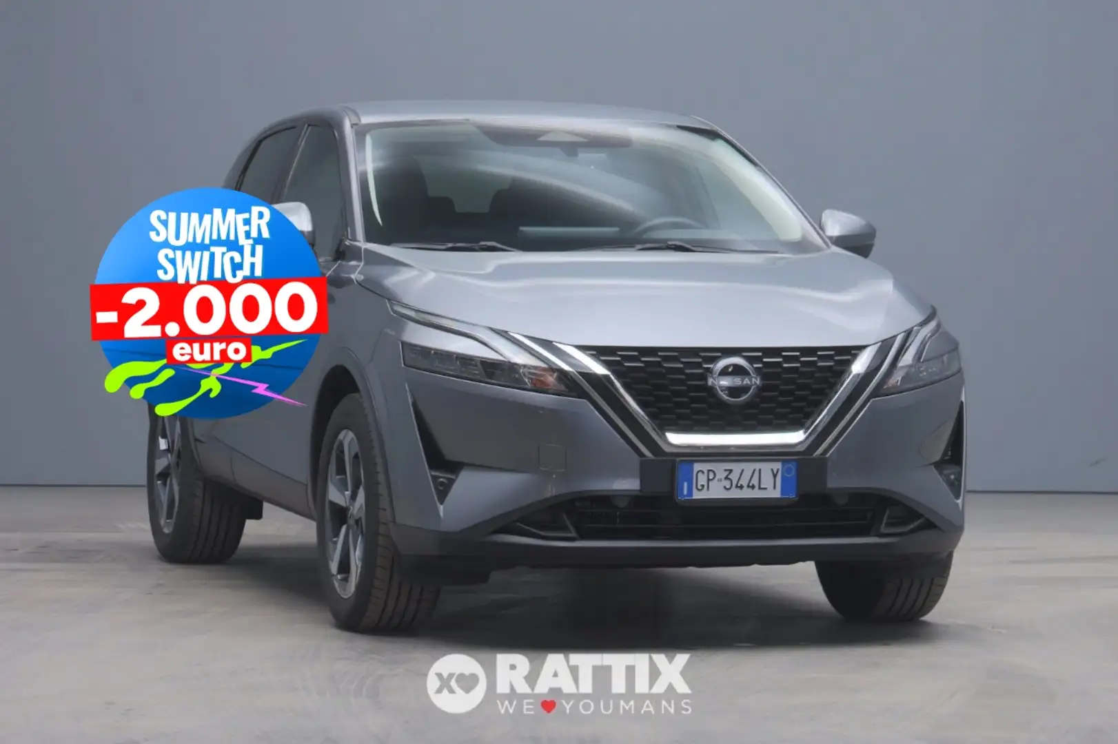 Nissan Qashqai 1.3 Mhev 140CV N-Connecta Grigio - 1